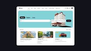 Preview of Booking & Services template